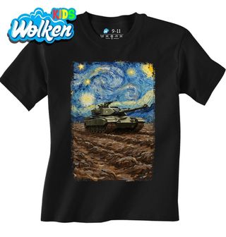 Dětské tričko Vojenský Tank ve Hvězdné Noci.jpg