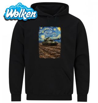 Mikina  Vojenský Tank ve Hvězdné Noci.jpg