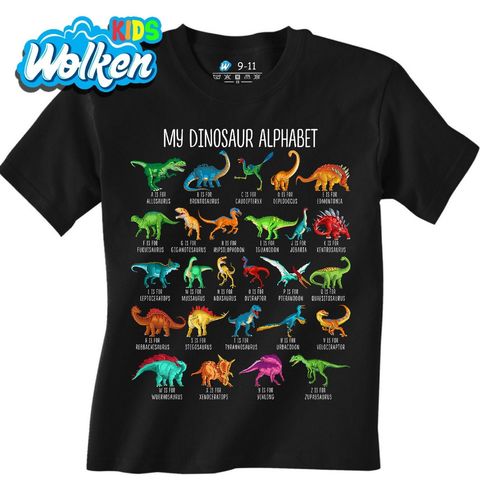 Obrázek produktu Dětské tričko Moje Dinosauří Abeceda My Dinosaur Alphabet