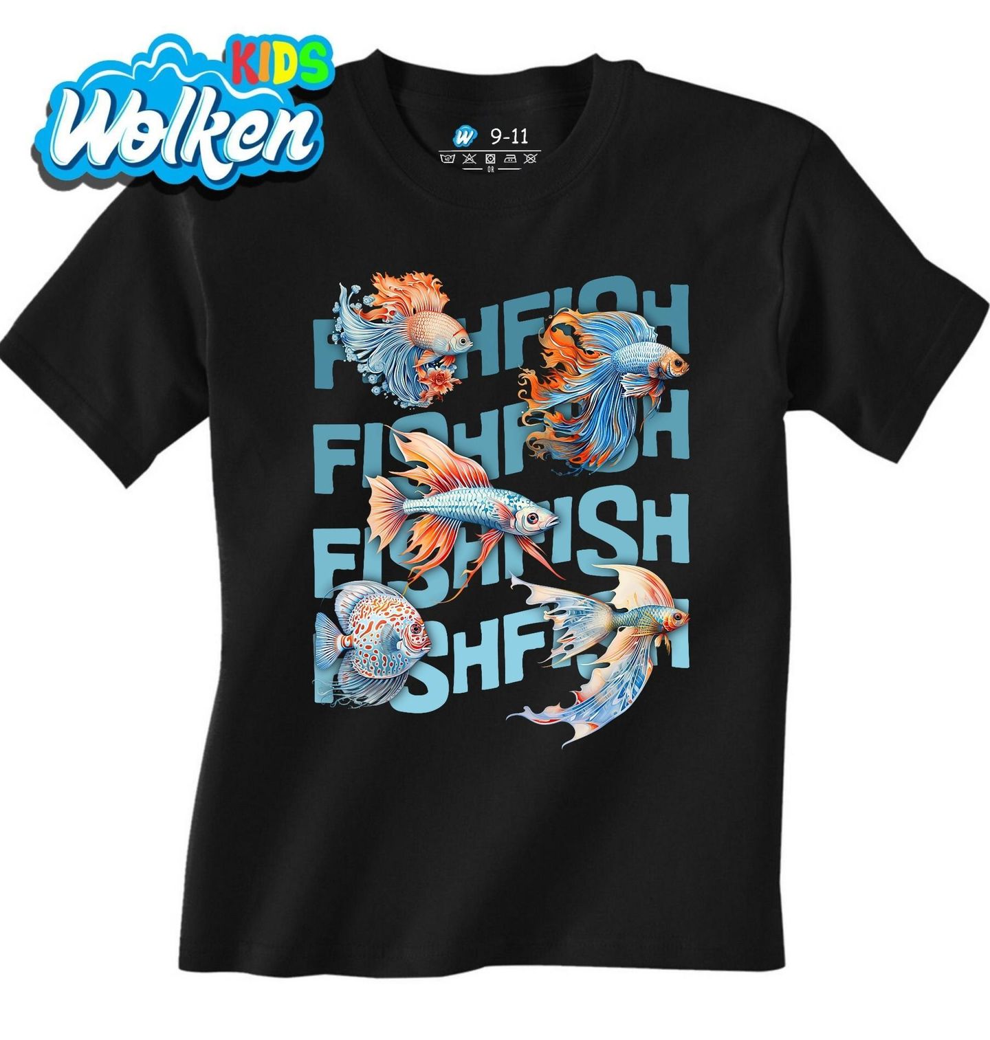 Dětské tričko Bojovnice pestré Fish Fish.jpg