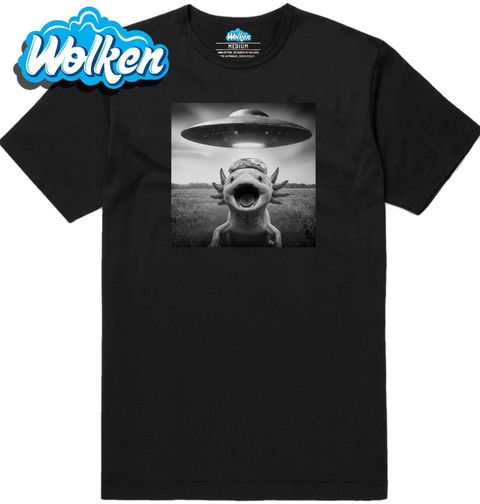 Obrázek produktu Pánské tričko Konspirační Teoretik Axolotl UFO