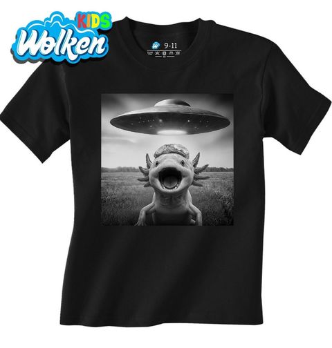 Obrázek produktu Dětské tričko Konspirační Teoretik Axolotl UFO