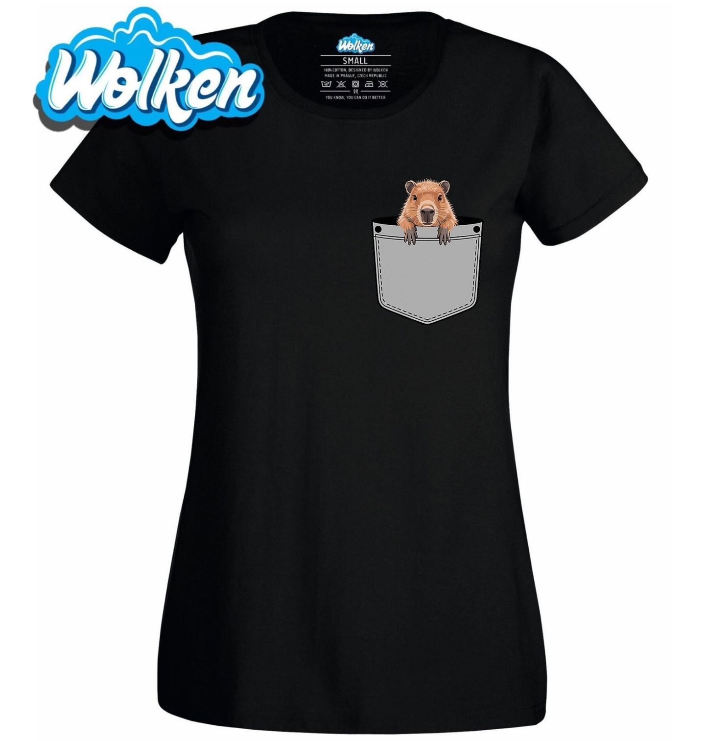 Dámské tričko Kapybara v Kapse.jpg