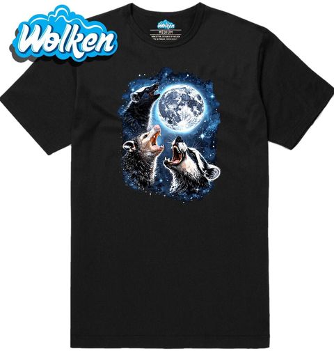 Obrázek produktu Pánské tričko Mýval, Vačice a Jezevec vyjící na Měsíc