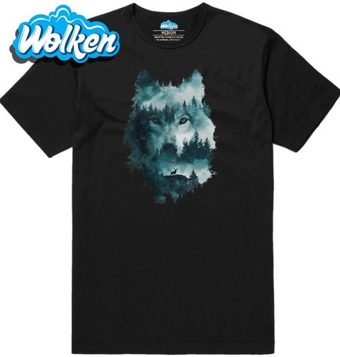 Obrázek produktu Pánské tričko Vlk na Lovu