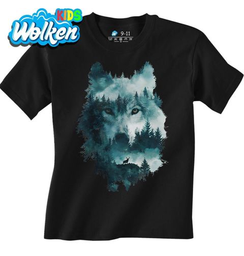 Obrázek produktu Dětské tričko Vlk na Lovu
