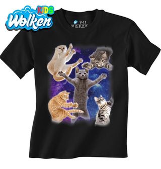 Dětské tričko Vesmírné Kočky Space Cats Meme.jpg