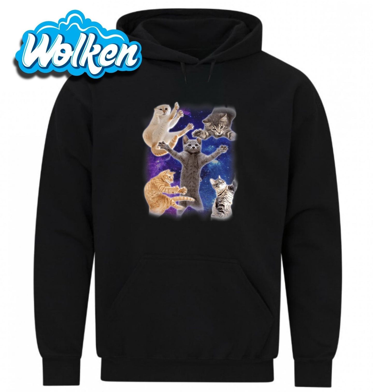 Mikina Vesmírné Kočky Space Cats Meme.jpg