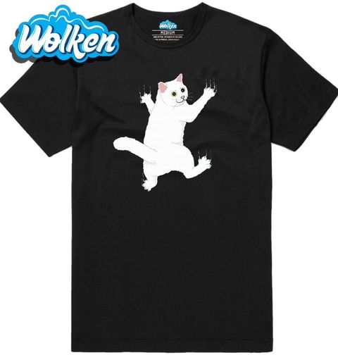 Obrázek produktu Pánské tričko Drápající se Kočka po Tričku