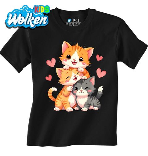 Obrázek produktu Dětské tričko Tři Hravá Koťátka