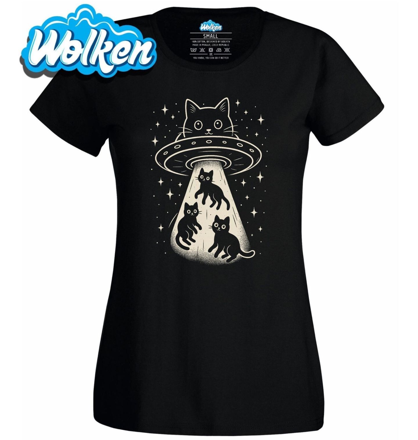 Dámské tričko Záhadné Kočičí UFO.jpg