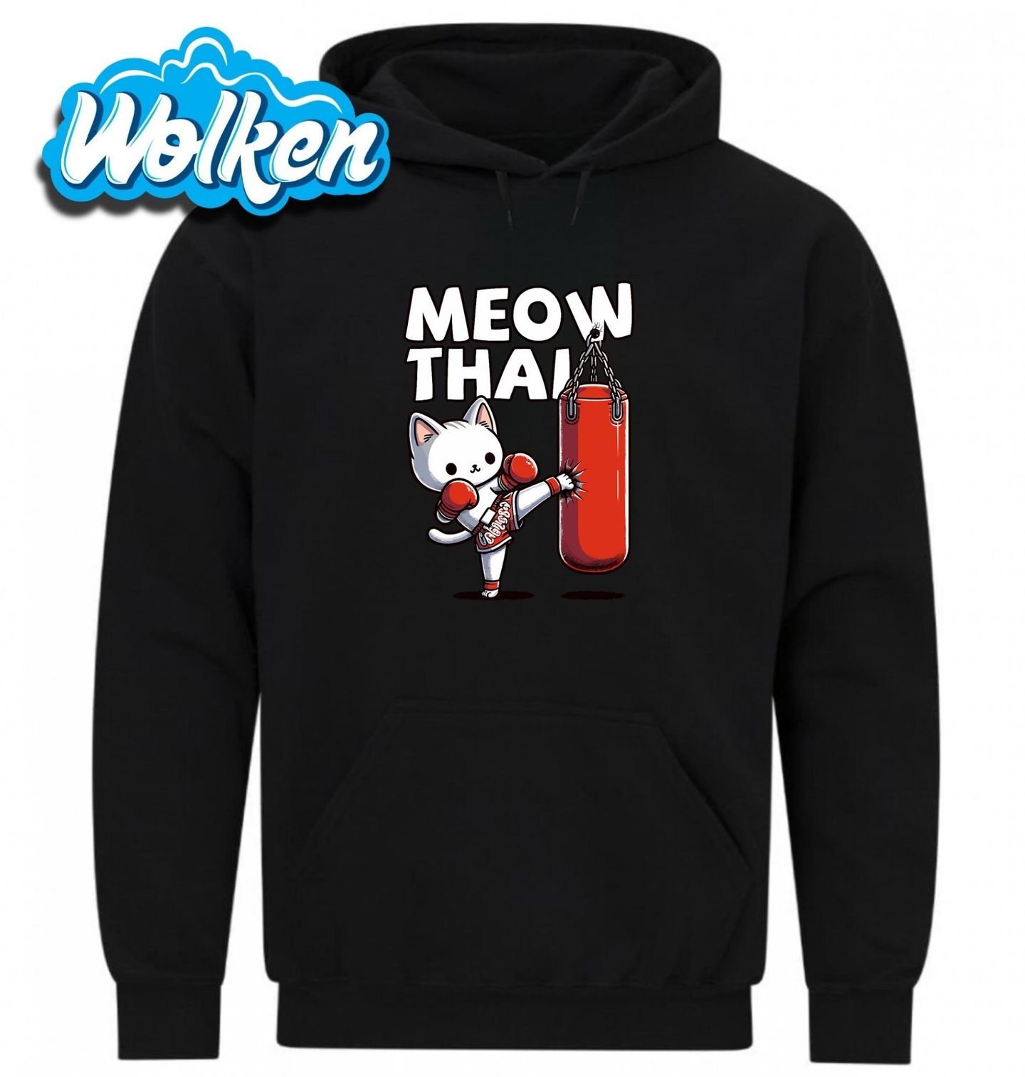 Mikina Boxující Kočka Meow Thai.jpg