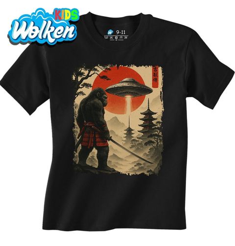 Obrázek produktu Dětské tričko Samurajská Gorila Strážce Pagody