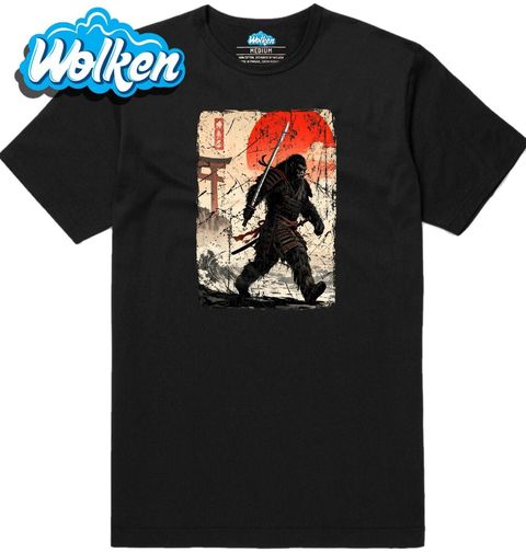 Obrázek produktu Pánské tričko Samurajská Gorila na Pobřeží