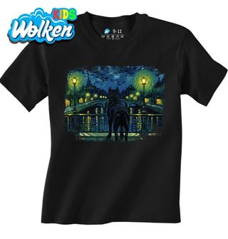 Dětské tričko Cane Corso na Mostě ve Hvězdné Noci.jpg