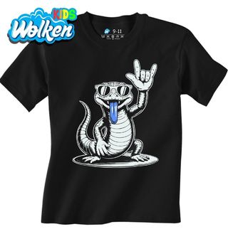 Dětské tričko Rocková Tilikva australská Blue-tongued skink.jpg