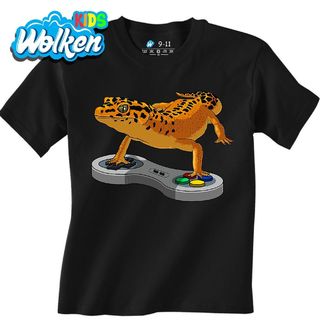 Dětské tričko Gamer Gekončík noční Leopard Gecko.jpg