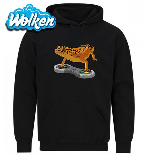Obrázek produktu Pánská mikina Gamer Gekončík noční Leopard Gecko