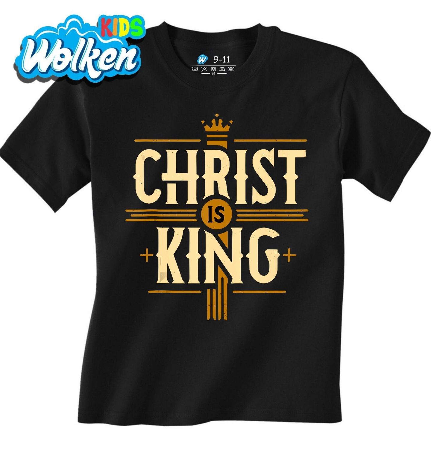 Dětské tričko Ježíš je Král Christ is King.jpg