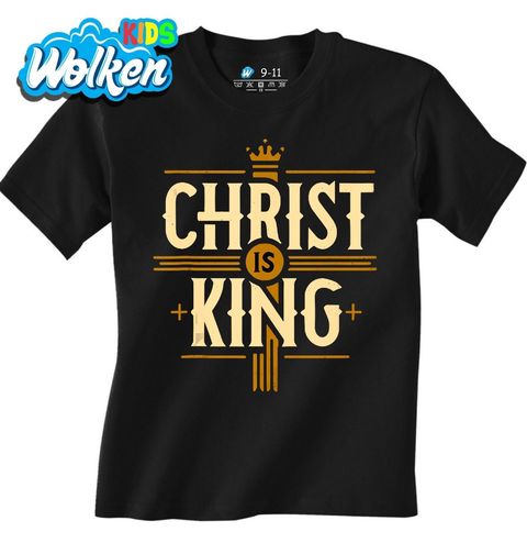 Obrázek produktu Dětské tričko Ježíš je Král Christ is King
