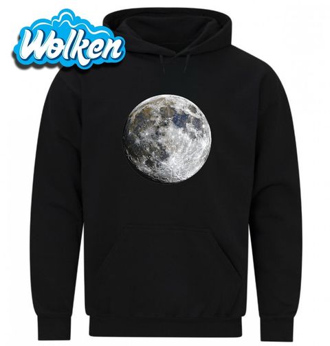 Obrázek produktu Pánská mikina Detailní Měsíc s Krátery