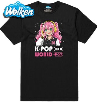 Pánské tričko K-pop ON Svět OFF.jpg