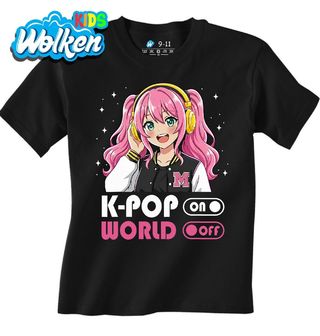 Dětské tričko K-pop ON Svět OFF.jpg