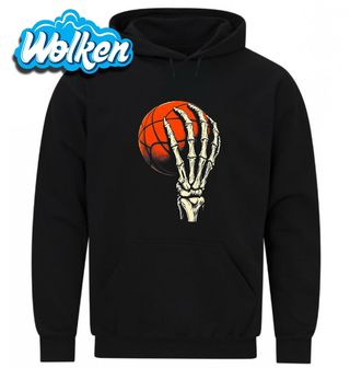 Mikina Basketbalový Míč v Rukou Kostlivce.jpg