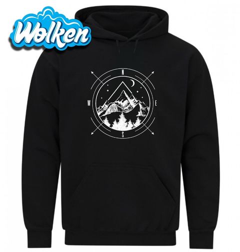 Obrázek produktu Pánská mikina Cestovatelský Kompas na Hory