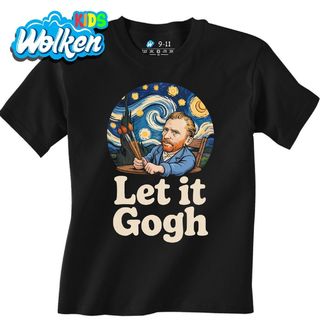 Dětské tričko Vincent van Gogh ve Hvězdné noci Nech to být Let it Gogh.jpg