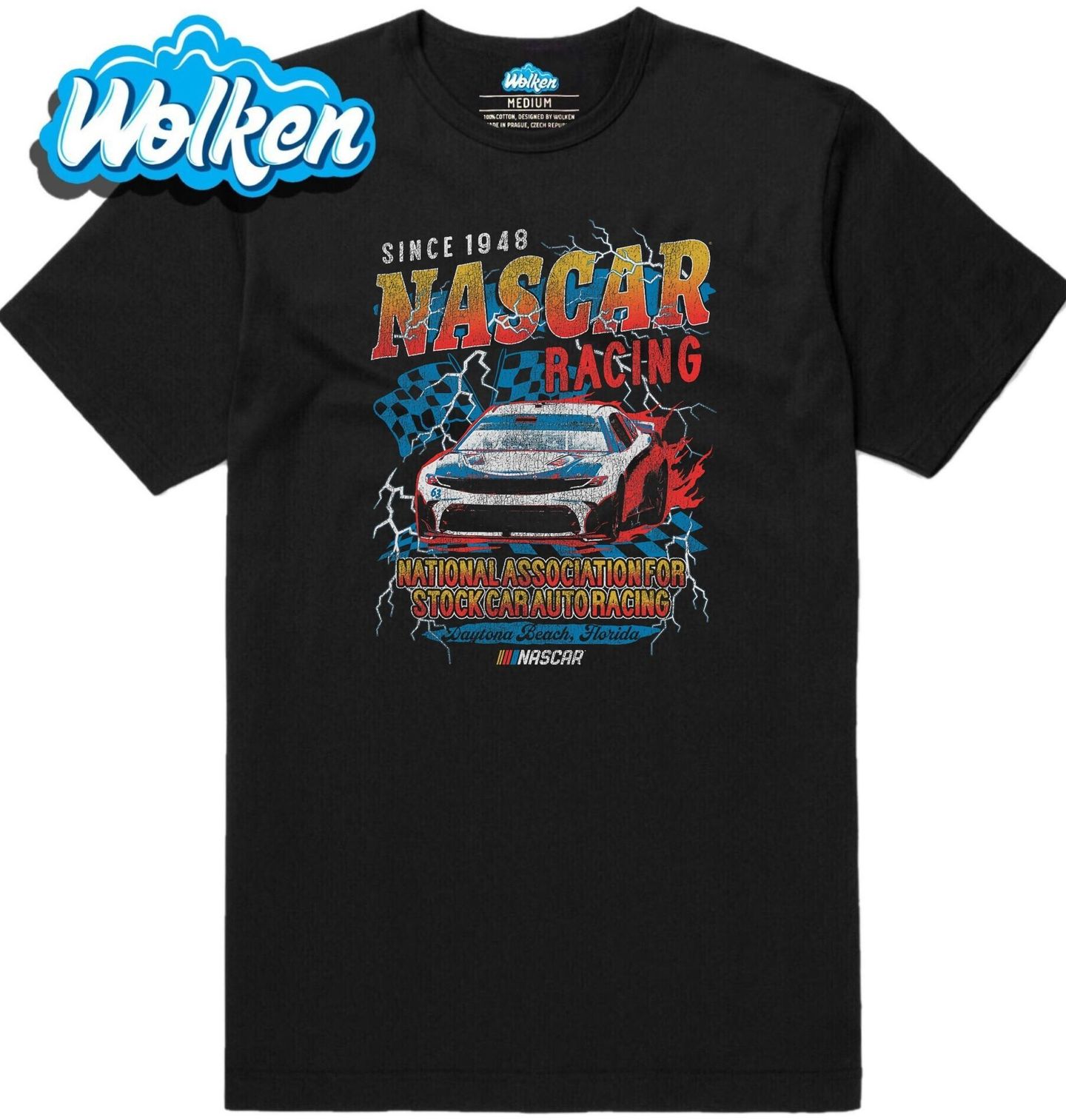 Pánské tričko Závodní Auto NASCAR Racing Since 1948.jpg