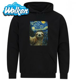 Mikina Lenochod ve Hvězdné noci.jpg