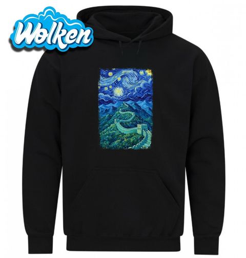 Obrázek produktu Pánská mikina Velká čínská zeď ve Hvězdné noci