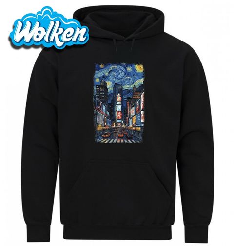 Obrázek produktu Pánská mikina New York Times Square ve Hvězdné noci