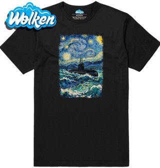 Pánské tričko Ponorka ve Hvězdné noci.jpg