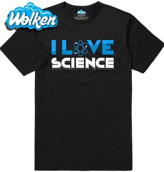 Pánské tričko Miluji vědu I Love Science.jpg