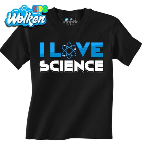 Obrázek produktu Dětské tričko Miluji vědu I Love Science