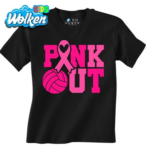 Obrázek produktu Dětské tričko Volejbalový Míč Pink Out