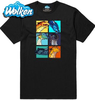 Pánské tričko Ohnivá křídla Dragonets of Destiny Wings of Fire.jpg