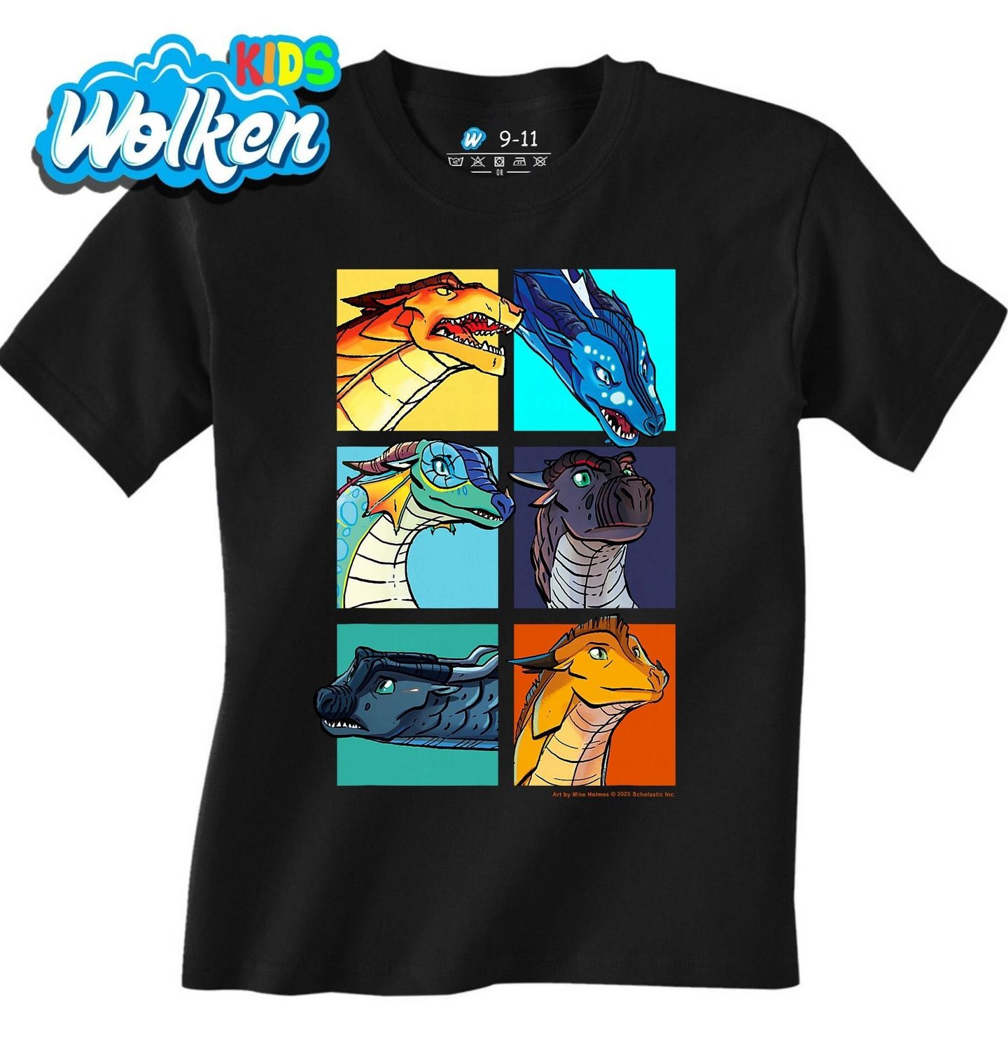 Dětské tričko Ohnivá křídla Dragonets of Destiny Wings of Fire.jpg