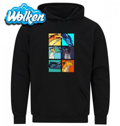 Obrázek produktu Pánská mikina Ohnivá křídla Dragonets of Destiny Wings of Fire