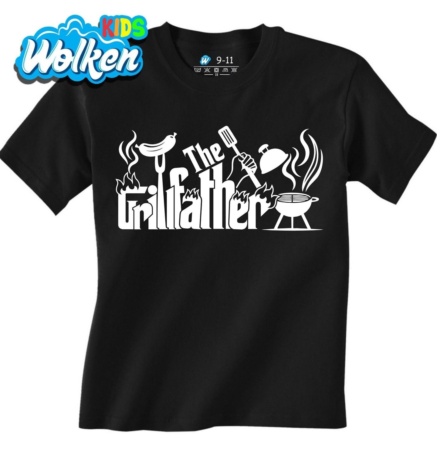 Dětské tričko Kmotr Grilování The Grilfather.jpg