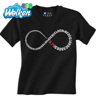 Dětské tričko Nekonečný Symbol Pí (π) 3,14.jpg