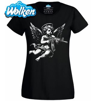 Dámské tričko Anděl Cupid s AK-47.jpg