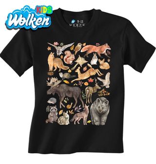 Dětské tričko Zvířata z Lesa.jpg