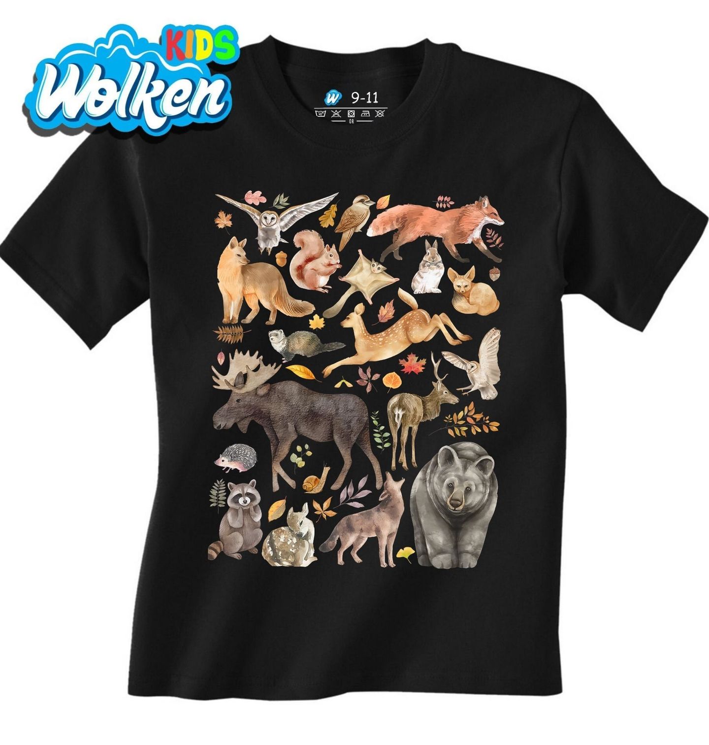 Dětské tričko Zvířata z Lesa.jpg