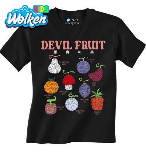 Obrázek produktu Dětské tričko Ďábelské Plody Devil Fruits One Piece