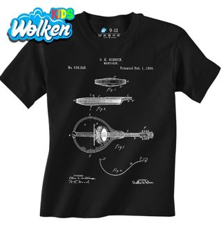 Dětské tričko Mandolína Patent O. H. Gibson.jpg