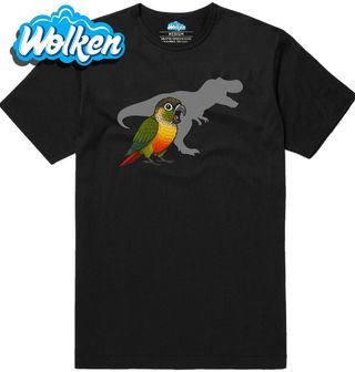 Pánské tričko Papoušek s Duší Dinosaura.jpg