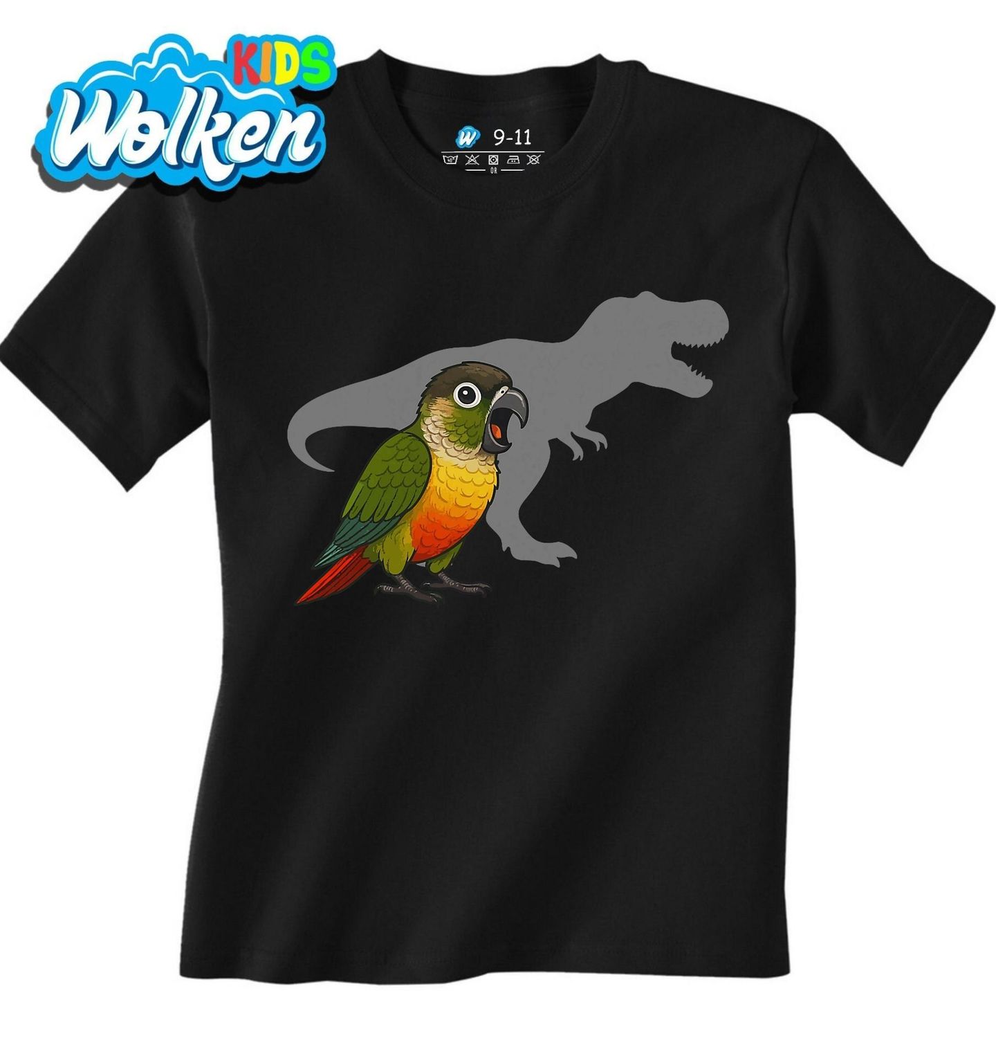 Dětské tričko Papoušek s Duší Dinosaura.jpg